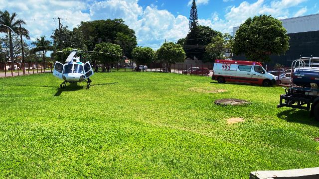 Goionews Mulher De Anos Sofre Avc E Transferido De Helic Ptero