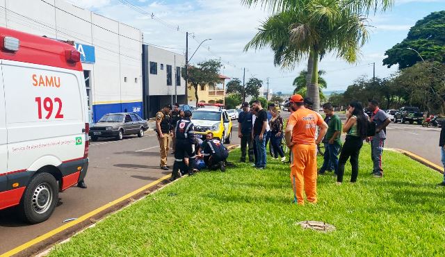 Goionews Garota De 12 Anos Fica Ferida Em Acidente Na Avenida Santos