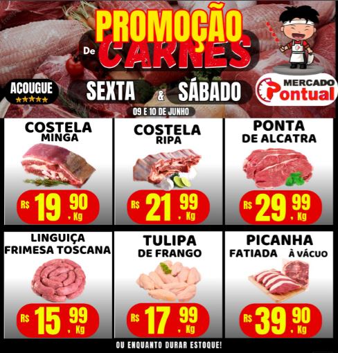 Goionews Mercado Pontual Tem Promo O De Carne Para O Fim De Semana