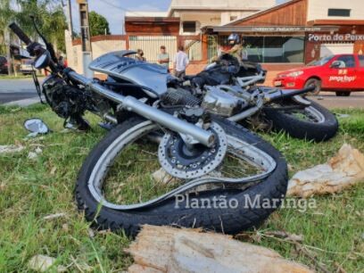 Goionews Vídeo mostra acidente que matou motociclista em Maringá