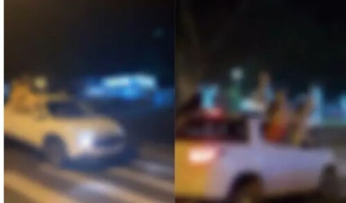 Goionews Viraliza vídeo onde jovens aparecem de carro mostrando os seios