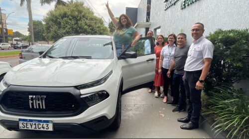 Goionews ACIG entregou camioneta Fiat Toro da promoção do Comércio de