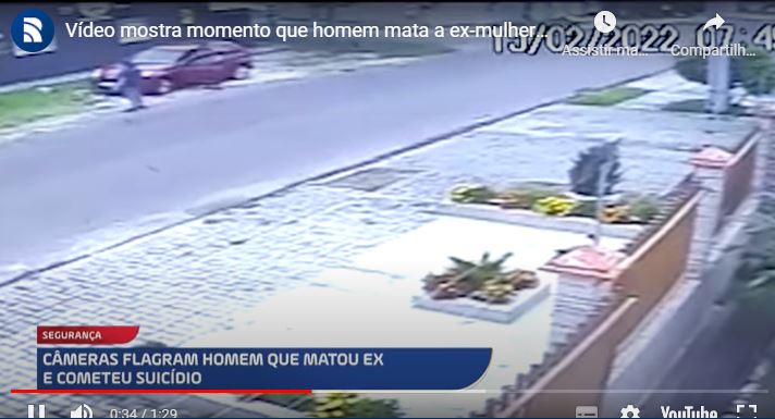 Goionews Vídeo Mostra Momento Que Homem Mata A Ex Mulher E Comete Suicídio 